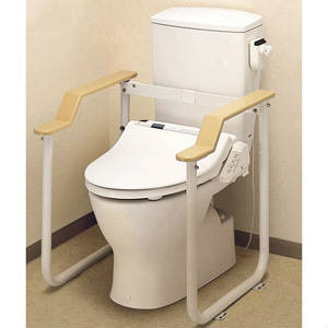 TOTO&nbsp;トイレ用手すり[アームレスト固定タイプ][トイレ用手すり（段違い式）]YGC250N