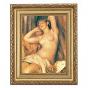 ルノワール「眠る裸婦」 4号サイズ 立体複製名画 美術品 レプリカ
