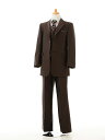 【レンタル】男の子 タキシード1BD0036 レンタル スーツ〔140cm〕男児タキシードブラウンfy16REN07