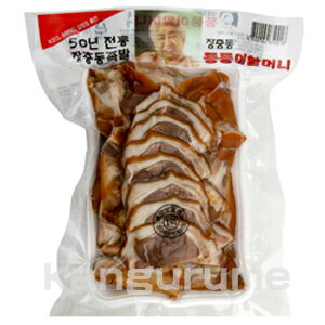 ◆冷蔵◆チャンチュンドン スライス豚足800g■韓国食品■韓国料理/韓国食材/韓国の珍味/豚足/コラーゲン/美肌/激安【YDKG-s】9000円以上で★送料無料＋プレゼント★