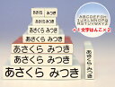 お名前スタンプ追加用お名前ゴム印セット『スタンダードタイプ』　入園準備・入学準備の必需品！お名前スタンプ二人以上のお子様ならこちらのご利用がお得です♪単独販売可能です！メール便発送でです！！