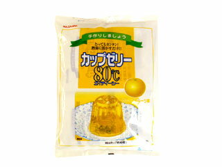 かんてんぱぱ カップゼリー80℃(グレープフルーツ)　　【マラソン201207_食品】【2sp_120706_a】【RCPmara1207】