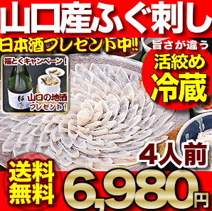 ふぐ・トラフグ刺し「ふぐ刺身4人前」【お歳暮 ふぐ・お歳暮 ふぐ鍋・フグ 送料無料】【お歳暮】【ふぐ鍋 セット】