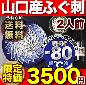 ふぐ刺し【送料無料】「ふぐ刺身2人前／超冷」【あす楽対応】【楽ギフ_のし】旨さが違う活絞めとらふぐ刺し！本場の板前のふぐ刺身・ふぐ皮付！【送料無料】【ふぐ・河豚・フグ】