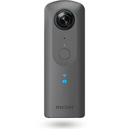 RICOH THETA V メタリックグレー <strong>360度カメラ</strong> 手ブレ補正機能搭載 4K動画 360度空間音声 Android OS搭載で機能拡張に対応 <strong>リコー</strong>シータ独自の高精度なスティッチング技術で自然な360度撮影 ビジネスシーンで大活躍 91072