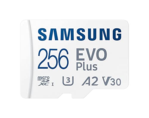 microSDXC <strong>256GB</strong> <strong>EVO</strong> <strong>Plus</strong> UHS-I U3 V30 4K A2対応 Samsung サムスン 専用SDアダプター付 MB-MC256KA/APC 5年保証 並行輸入品