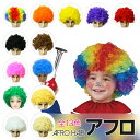 アフロ かつら ウィッグ 子供用 毛量80g 全13色 キッズサイズ お遊戯会 おもしろかつ