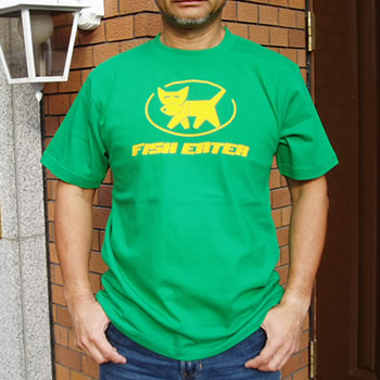 うん？Fish eater(フィッシュイーター）Tシャツ【KOMOTシャツ☆送料無料】【釣りTシャツ】【メール便対応】