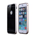 iPhone6 バンパーケース アイフォン6 カバー 航空宇宙 アルミ バンパーフレーム メタルケース iPhone6 ケースバックパネル付き おすすめ おしゃれ スマホケース