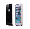 iPhone6 Plus バンパーケース (5.5インチ) アイフォン6 plus カバー 航空宇宙 アルミ バンパーフレーム メタルケース バックパネル付き iPhone6Plus ケース おすすめ おしゃれ スマホケース