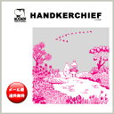 ◆クーポン祭!最大10%OFF!◆【メール便配送】今だけ【メール便送料無料】QUARTER REPORT (クォーターリポート)HANDKERCHIEF【ハンカチ】 MOOMIN(ムーミン) 水辺のふたり 色:ピンク【デザイン:鈴木マサル】