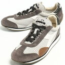DIADORA HERITAGE/ディアドラヘリテージ/EQUIPE L PERF SW/パーフ パンチングレザー スニーカー 159707/グレーC5799/【送料無料】