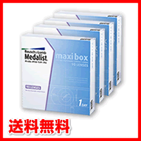 ★超特価★【送料無料】メダリストワンデープラス マキシボックス　両眼6ヶ月分（4パック）/1日使い捨てコンタクトレンズ