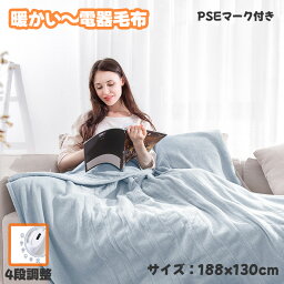 【10％OFFクーポン】 電気毛布 電気掛け毛布 電気掛毛布 電気敷き毛布 電気敷毛布 電気ブランケット 電気ひざ掛け毛布 ダブルサイズ 洗える 電気ブランケット