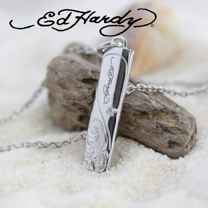 ハワイアンジュエリー ペンダント ネックレス 【新作】 Ed Hardy エドハーディー EDHARDY 公式ライセンス ステンレス ハワイアンジュエリー ペアペンダント 人気 おすすめ ギフト プレゼント ご褒美 EDSF-112メンズ レディース サージカルステンレス 福袋