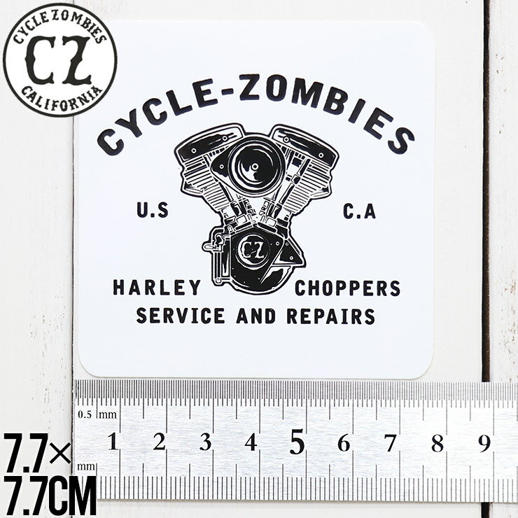【クリアランスセール】 【送料無料】 Cycle Zombies サイクルゾンビーズ CZ STICKER ステッカー CZ-STK-001 #11