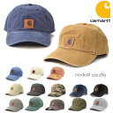 カーハート/carhartt 100289 ODESSA Cap Men's, Cotton Canvas Hat コットン キャップ カジュアル メンズ レディース ブラック グレー カーキ 帽子【メール便発送のみ送料無料】