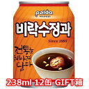 Paldo ビラク スジョンガ 水正果 236ml 缶 12本入 パルド 韓国 伝統茶 飲み物 お茶 食品
