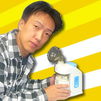 ■体験記載■　ホットシャワー3　新品　吸入器 UN-133B 花粉対策　花粉を流す　　超音波温熱吸入器ホットシャワー3のどの加湿器 口腔洗浄器