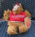 ◎ALF アルフ 1980s ハンドパペット「ユニフォーム」(27cm) 【BURGER KING タグありB】アメキャラ・アメリカン雑貨・アメリカ雑貨・アメ雑・バーガーキング