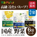 高級 冷たい スープ ! 国産 野菜 6袋セット ( コーン...