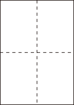 マルチプリンタ帳票用紙　500枚（ミシン目　十字型）A4サイズ
