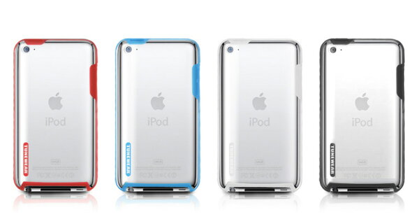 TUNESHELL RubberFrame for iPod touch 4Gカラーバリエーションイメージ