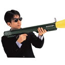 M−72砲バズーカ　クラッカー（超おトク！弾2発付き）【カネコ・パーティークラッカー】