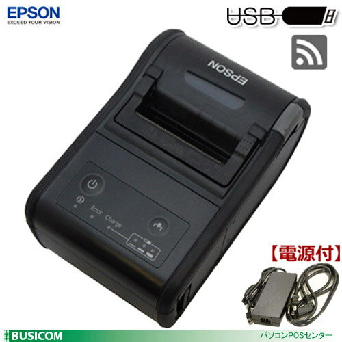 【EPSON】TM-P602WPS モバイルレシートプリンター《Wi-Fi無線LAN》電源…...:pcpos:10002694