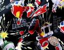 キャラクター 生地 お手軽 セット トレインヒーロー(黒) (生地40cm+縫い糸1個+ひも2m) 布 手芸
