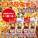 ポップコーン選べるセット【4品選択】ポップコーン全種類の中から、好きな味のフレー