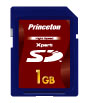 プリンストン エキスパート SDカード 転送速度10MB/s 1GB PSDS-1G