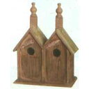 【送料無料】 GARDEN COLLECTION 【81163 ×2】 バードハウス 2個セット 300×410×170mm 1.4kg 木製