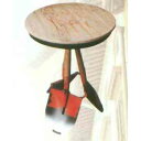 【送料無料】 GARDEN COLLECTION 【81415】 テーブル オレンジ φ510×760mm 7.2kg 木、鉄製