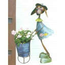 GARDEN COLLECTION 【86330×2】 アニマルポット 2個セット 340×520×160mm 0.9kg 鉄製
