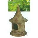 【送料無料】 GARDEN COLLECTION 【86481 ×2】 バードハウス 2個セット φ200×390mm 0.6kg 木、鉄製