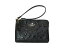 【スペシャル】Coach コーチ リストレット シグネチャー デボス パテント レザー コーナー ジップ 65752 ブラック【新品】COACH Signature Debossed Patent Leather Corner Zip (Style F65752 IMBLK) IM/Black