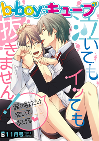 b-boyキューブ2014年11月号特集「泣いてもイッても抜きません!」