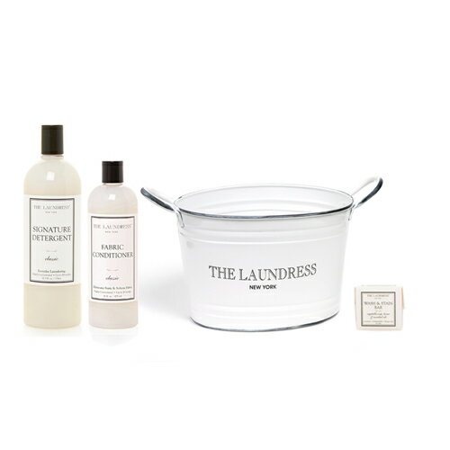 【ポイント5倍】ザ・ランドレス スターターキット ※ウォッシングバケットLサイズ付/ THE LAUNDRESS 【正規代理店品】【洗濯洗剤】【バケツ】【タライ】【タブ】【おしゃれ】【ギフト】【プレゼント】【贈り物】【引越祝い】