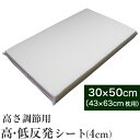 低反発・高反発シート(4cm)| 枕 かため 高反発枕 肩こ...