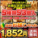 【あす楽】【初回限定】【送料無料】5種類53個入り!点心お試...