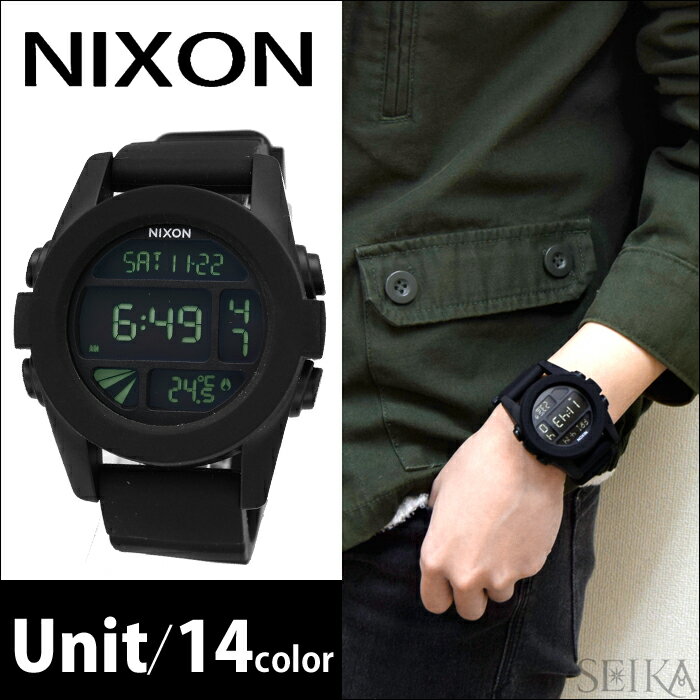 NIXON/jN\ Yrv Unit ijbg)S14FyA197zyΉ/ViA{AX݌ɂS