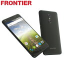 【新品】FRONTIER FR7101AK 黒 Android 7.0 ハイスペック SIMフリースマートフォン【FR】