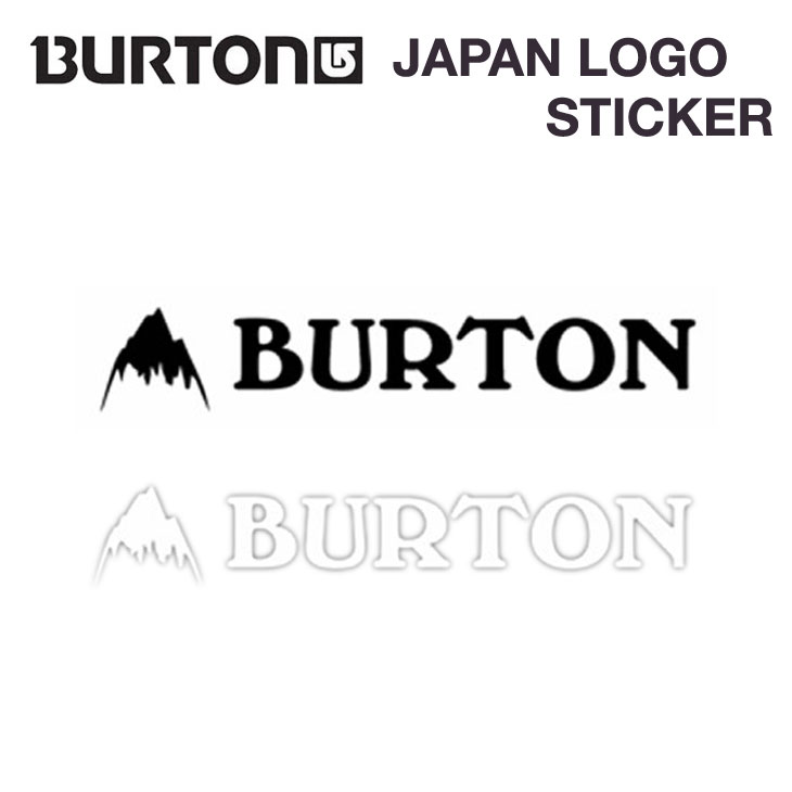 BURTON バートン JAPAN LOGO STCKR ジャパン ロゴ ステッカー 【正…...:sidecar:10027389