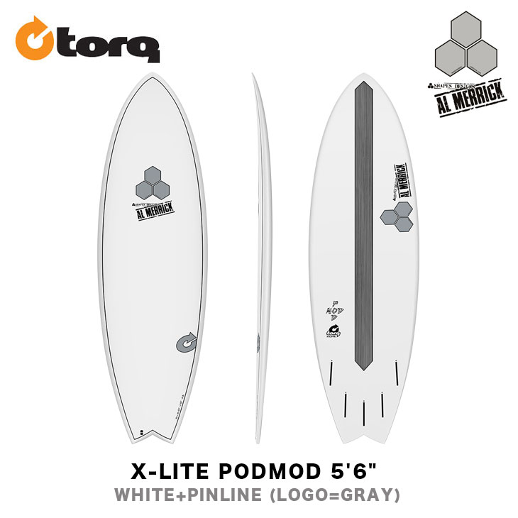 TORQ SURFBOARDS トルク サーフボード X-LITE PODMOD 56 AL MERRICK アルメリック ショートボード エポキシボード EPS サーフィンの画像