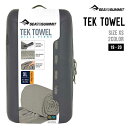 SEA TO SUMMIT シートゥーサミット TEK TOWEL テックタオル オーバル型メッシュ/ナイロンジッパーポーチ