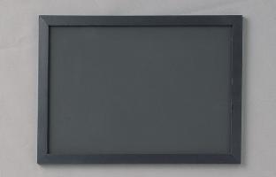 チョーク用ミニ黒板（枠付き）中h270×w370×d15mm