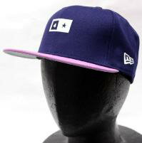 FOURSTARڥեCAPBAR-LOGO NEW ERA/NAVY-PURPLEڥ˥塼饭åסۡڤ㤤ʪޥ饽1217