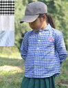 【ネコポス対応】【キッズ】【2018AW】DANTON (ダントン)キッズラウンドカラーシャツ(