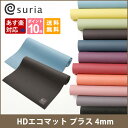 【ヨガマット】【スリア】スリア ヨガマット HDエコマット 4mm TPE suria 人気 送料無料 あす楽 ホットヨガ ピラティス POINT10倍